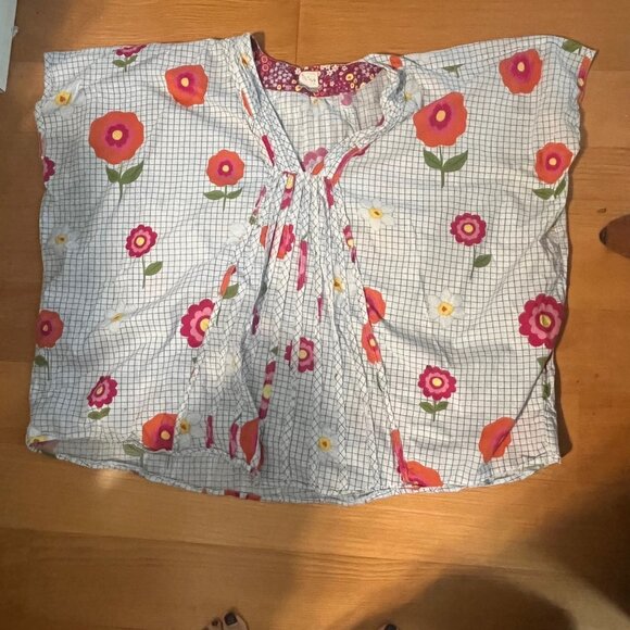 NICOBAR Free Size Cotton Floral Top - Picture 4 of 8